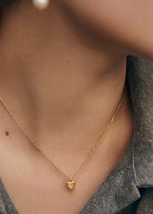 Ira necklace Forgyldt Maanesten